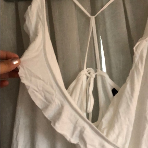 White romper NWOT - Picture 6 of 7
